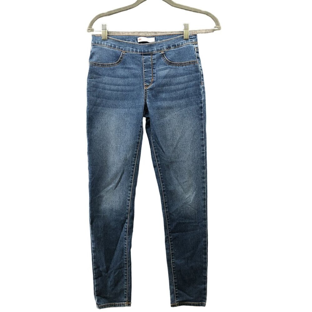 Levi's Girls Size 14 Legging Jeans Pull On Jegging Blue Medium‎ Wash Skinny